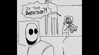 bathtub dog | CreepyPasta comic dub #shorts