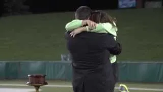 Former Ohio Football Player, JD Bales, Proposes to Girl Friend in Peden Stadium