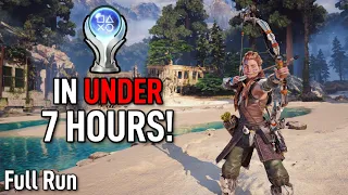 Horizon Forbidden West Platinum Trophy in under 7 hours!