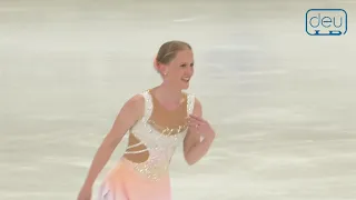 Celeste Milner. Oberstdorf 2019. Gold Ladies I FS. 1st place