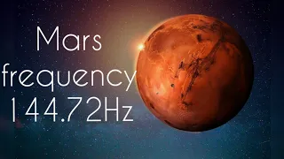 Red Planet Resonance: Exploring the Frequencies of Mars 144.72Hz #mars  #frequency