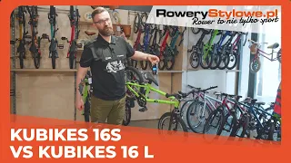 Porównanie lekkich rowerków Kubikes 16S vs Kubikes 16L