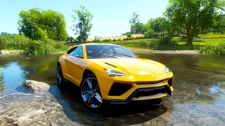 Beautiful Lamborghini Urus Concept Car - Test Drive - Forza Horizon 4