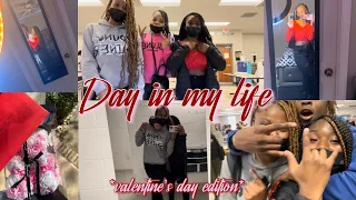 day in my life : school vlog, valentine’s day, volleyball practice + more