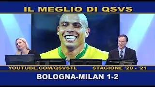 QSVS - I GOL DI BOLOGNA - MILAN 1-2  - TELELOMBARDIA / TOP CALCIO 24