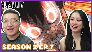 MAMA YOR IS SCARY!!! 😭 | Spy x Family Season 2 Episode 7 Couples Reaction & Discussion