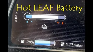 Nissan Leaf Battery (40kWh) Temperature