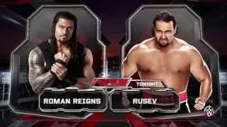 WWE 2K15 PS4 Roman Reigns vs. Rusev