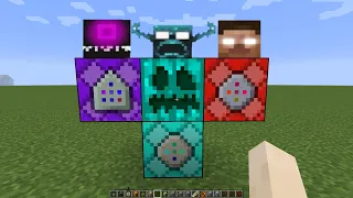 what if you create a WARDEN HEROBRINE WITHERZILLA in MINECRAFT (part 21)