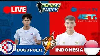 🔴SUDAH DIMULAI ! Link Live Streaming Timnas U-19 vs NK Dugopolje, International U-19 Friendly Match