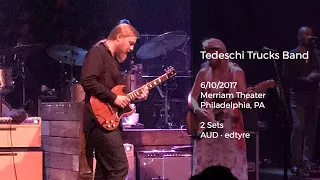 Tedeschi Trucks Band Live at Merriam Theater, Philadelphia, PA - 6/10/2017 Full Show AUD