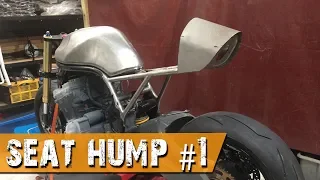 Making the seat hump (part 1)  - Suzuki Bandit Cafe Racer - GIXIT Project Part 24