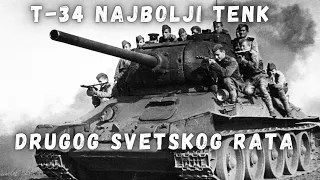 T-34 Najbolji tenk u Drugom Svetskom ratu