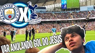 COMO É UM JOGO DO MANCHESTER CITY| MANCHESTER CITY X TOTTENHAM | CAMPEONATO INGLES ETIHAD STADIUM