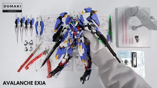 Avalanche Exia Dash Ver.MB Exia/REII/REIII  1/100 MG ASMR Stop Motion Build Model Kit DABAN 8808