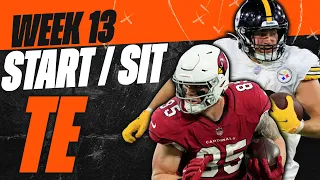 2023 Fantasy Football - MUST Start or Sit Week 13 Tight Ends - Every Match Up!!!