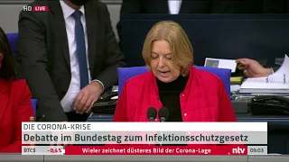 Corona LIVE: Debatte im Bundestag zum Infektionsschutzgesetz