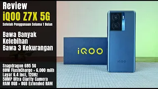 Sebulan Pemakaian, Review iQOO Z7X 5G - Bawa Banyak Kelebihan dengan 3 Kekurangan. TETAP BELI!?