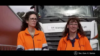As mulheres motoristas de pesados da Transportes Figueiredo
