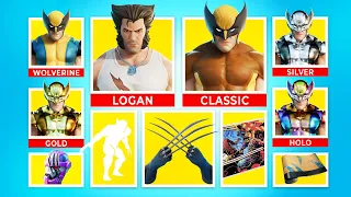 UNLOCKING Everything Wolverine + Challenges (Logan, Classic Wolverine Foils,...)