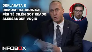 Deklarata e Ramush Haradinajt për të cilën sot reagoi Aleksandër Vuçiq