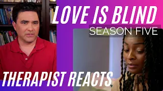 Love Is Blind - Season 5 - #3 - (Aaliyah Cheating) - Therapist Reacts