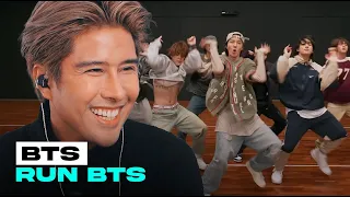 Performer Reacts to BTS 'Run BTS' Dance Practice | Jeff Avenue