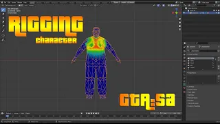 Blender Rigging Character GTA:SA #13