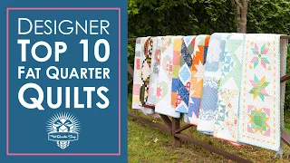 Fat Quarter Quilts I Love 😍 My Top 10 Fat Quarter Quilt Patterns 😍 Fat Quarter Shop