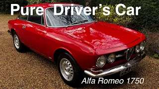 This is what every petrolhead should want - a pure drivers car - Alfa Romeo 1750 GTv Junior