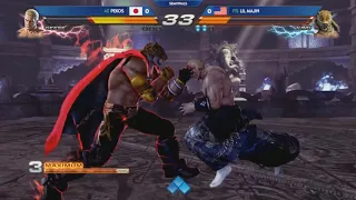 Đấu trường sinh tử  Bá vương Lil Majin vs  Pekos   TEKKEN 7 @ EVO 2018   Semifinals