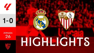 Real Madrid vs Sevilla FC (1-0) LALIGA | Resumen