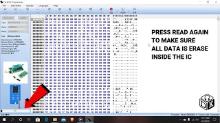 HOW TO USE CH341A READ, ERASE & WRITE MEMORY IC