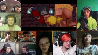 "Eternal" - A Minecraft Music Video ♪ [REACTION MASH-UP]#1400