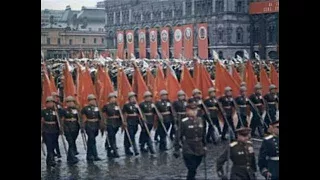 Военный Парад ПОБЕДЫ на Красной площади 24 июня 1945 года цветной фильм
