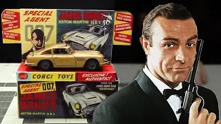 James Bond Aston Martin Cleanup and Reproduction packaging | Corgi toys