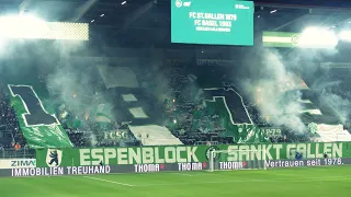 FC St. Gallen 1:2 FC Basel 01.03.2023 (Choreo & Support)