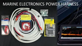 Radioworld Power Harness - Marine Electronics Wire Harness