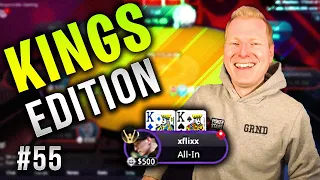 BEST OF GRND POKER #55 - KINGS EDITION - XFLIXX POKER HIGHLIGHTS