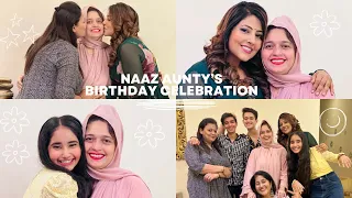 Naaz aunty’s Birthday Celebration 💜🥳🎂 I Chahat Tewani I VLOG