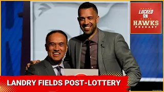 Bonus Video: Landry Fields speaks to media after Atlanta Hawks win 2024 NBA Draft Lottery