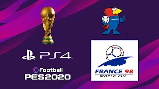 eFootball PES 2020 CLASSIC PREVIEW CROATIA vs GERMANY 1998 FULL MATCH Gameplay:Superstar