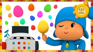 🤯 POCOYO E NINA - Misturando Objetos [122 min] | DESENHOS ANIMADOS para crianças