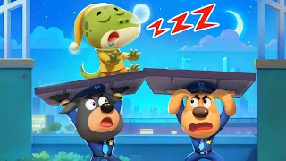 Don't Wake up the Sleepwalker | Educational Cartoons for Kids | Safety Tips | Sheriff Labrador