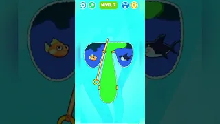 Save The Fish Game Levels 07 -  Android Gameplay Walkthrough Fishdom #shorts 🕹