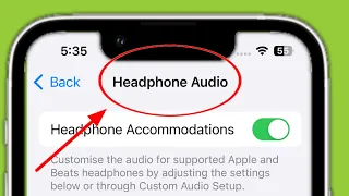 iPhone | Headphone Audio Settings | Balanced Tone & Vocal Range or Brightness