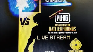 PUBGMOBILE LIVE STREAM Fm terminator yt funny stream