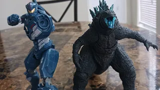 Fire godzilla vs. Golden Pacific RIM