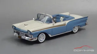 Ford Fairlane 500 Convertible 1957 || NEO Scale Models || Масштабные модели автомобилей 1:43