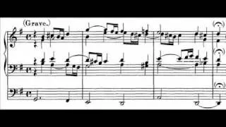 J.S. Bach - BWV 550 - Praeludium G-dur / G Major